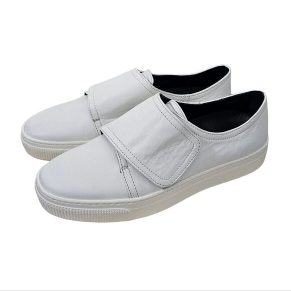 ZCD Montreal Senna slip-on leather sneakers white women's size 37 - Picture 4 of 13